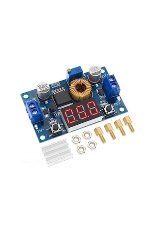 XL4015 5A 75W Ayarlanabilir DC-DC Voltaj Düşürücü Modülü (Step Up)