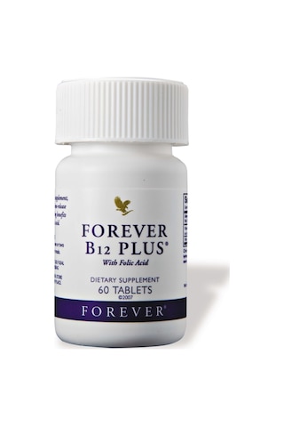 Forever B12 Plus Folik Asit ve B12 İçeren Takviye Edici Gıda 60 Tablet