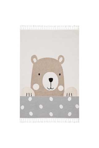 Sparkle Krem Kahverengi Sevimli Ayıcık Figürlü Hayvan Figürlü Çoc Krem