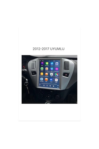 Snp Serisi Citroen C-elysee Uyumlu 9.7 İnç Tesla Ekran Android Multimedya 6-128 Gb Hafıza Carplay & Android Auto Geri Görüş Kamerası li 9.7''