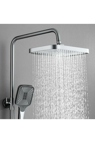 Boheme Fleko Piyano Fonksiyonel Duş Seti Antrasit Renk Diğer