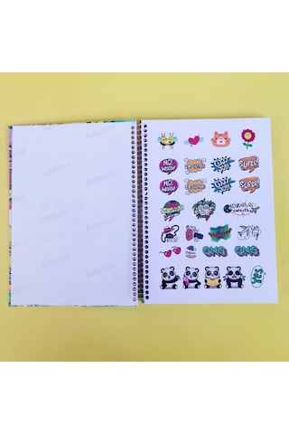 Zamansız Haftalık Ajandam Manifest Defteri 17x24cm 100 Yaprak Planlayıcı Defter Kamp