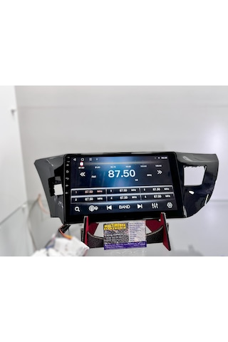 Toyota Corolla 2013-16 Navigasyon Multimedyaandroid Gerçek 6gbram