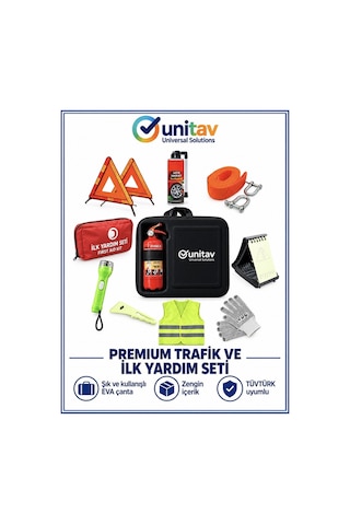 Unitav Premium Trafik Ve İlk Yardım Seti