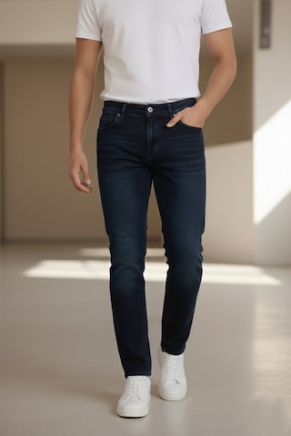 Bürke Premium Petrol Renk Regular Fit Esnek Likralı Jeans Kot Pantolon