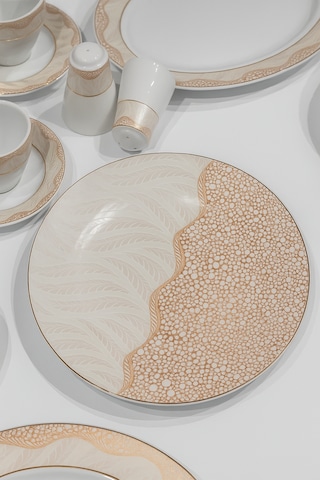 Güral Fodis Güral Porselen 84 Parça Yemek Takımı Açık