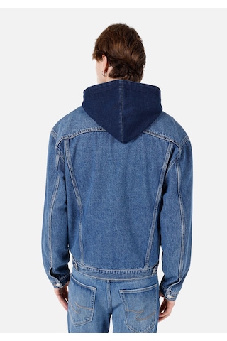 Colin's Colins Oversize Fit Düğmeli Astarsız Erkek Mavi Jean Ceket Cl1068557 Q1.v1 Dn08386 Mavi