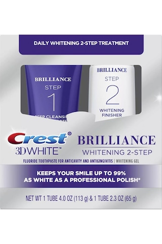 Crest 3D White Brilliance Whitening 2 Adımlı Diş Macunu