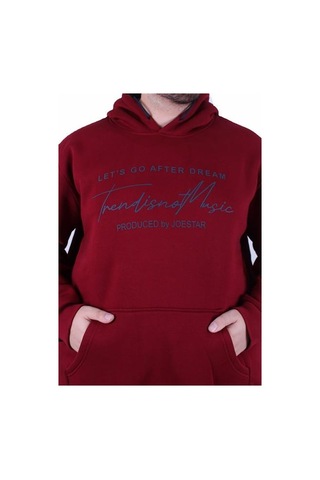 Moc Grande Mocgrande Büyük Beden 3ip Kapüşonlu Sweat Let's Go 25720 Murdum Murdum