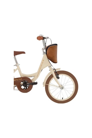 Bisan Sorrento-s Kız Çocuk Bisikleti 26cm 16 Jant Krem Gold Çok Renkli