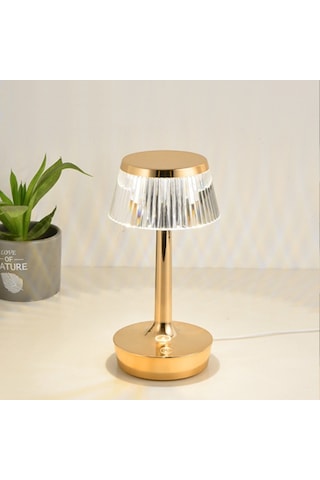 Şarjlı Masa Lambası Dimmerli Dokunmatik Cata Rio Dekoratif Abajur