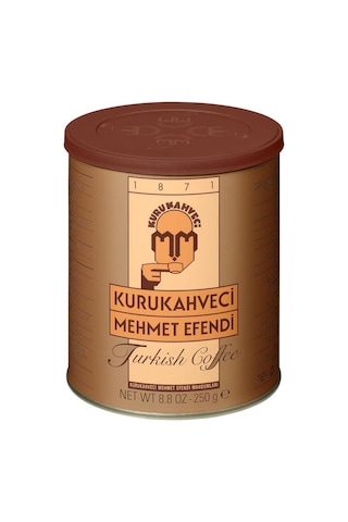 Kurukahveci Mehmet Efendi Türk Kahvesi 250 Gr Teneke X 4 Adet Diğer
