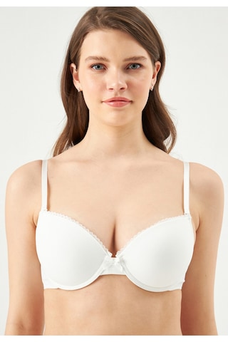 Eros Ekru Ersk121 Tulıp Badem Yarı Push-up Tek Sütyen