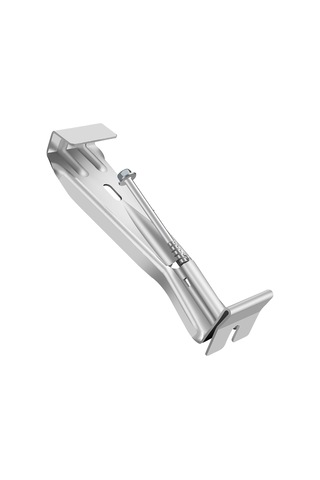 Xurunkeji İnç 10 Paket Oluk Askıları, Önceden Takılmış Vida İle, Sarkmış Yağmur Oluklarını Onarmak İçin Alüminyum Oluk Braketleri 17x12x8cm