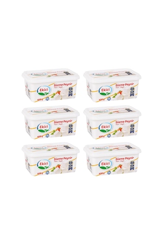 Ekici Süzme Peynir 400 Gr X 6 Adet