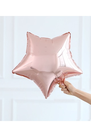 Yıldız Folyo Balon Rose Gold 45 CM