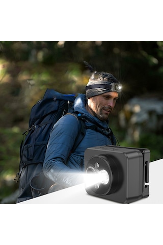 Geeroyoo Dışarıda Kullanım İçin 1080p Hd Kayıt Fonksiyonlu, Ellə Hərəkəti İlə Kontrol Edilebilir, Açıyı Ayarlayabilen Led Işıklı Bisiklet Ve Spor Kamera Şapkası