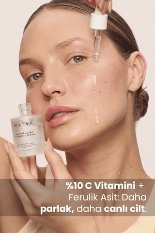 Matsu C Vitamini Aydınlatıcı Antioksidan Yüz Serumu 30 ml