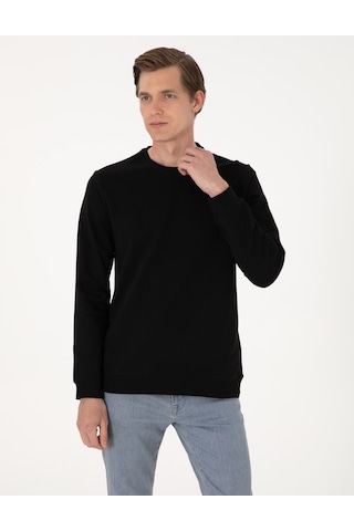 Pierre Cardin Erkek Siyah Sweatshirt 50314054-vr046 Siyah