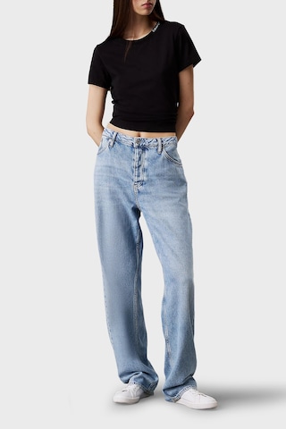 Calvin Klein Bayan T Shirt J20j225540 Beh Siyah Siyah