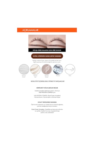 Missha No Retouch Lash Correcting Mascara Keratin Ve Kolajen Içeren Besleyici Şeffaf Maskara