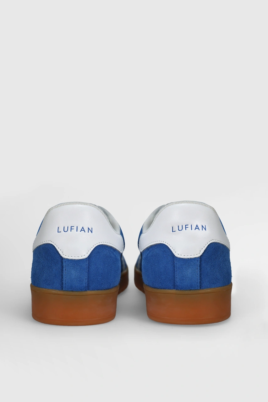Lufian 111230262 Nelson Sneaker Erkek Deri Ayakkabı Mavi