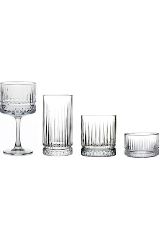 Paşabahçe Elysia 48 Parça Su Bardak - Meşrubat Bardağı Ve Çerezlik Seti Takımı