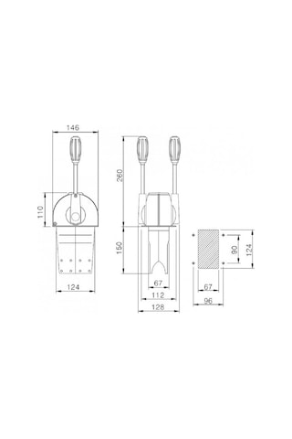 Tekne Kumanda Kolu. Çiftli. S.a.mart. Sıkmalı. Remote Control Box