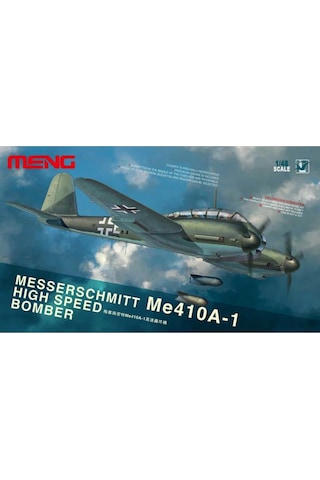 Meng Ls-003 1/48 Ölçek, Messerschmitt Me 410a-1 Bombardıman Uçağı, Plastik Model Kiti-49494