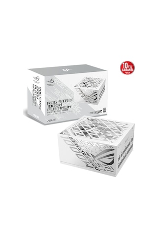 Asus Rog Strix 1000P 1000W 80+ Platinum Tam Modüler ATX 3.1 Güç Kaynağı Beyaz