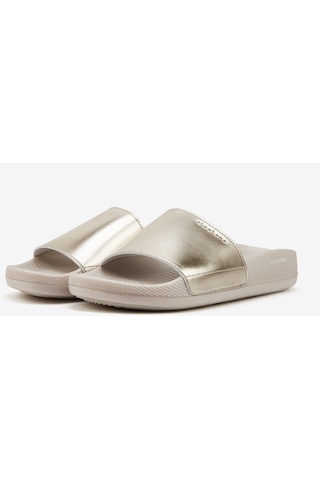 Skechers Hyper Slide - Shine On Kadın Altın Terlik 140431 Gld Altın