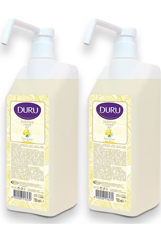 Duru 80 Derece Limon Çiçeği Kolonyası Pompalı 750 ML