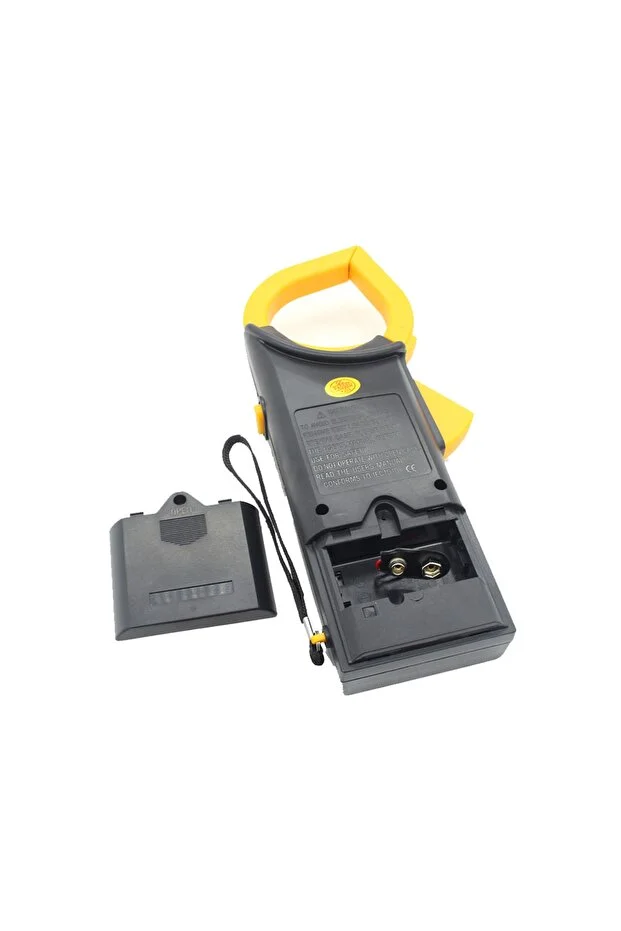 Dt-266 Pensampermetre Dt 266 Digital Ekranlı + Taşıma Çantası + Pil Profesyonel Kelepçe Metre Siyah