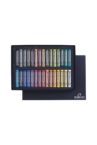 Talens Rembrandt General Selection Soft Pastel 30'lu Tam Boy Toz Pastel Seti / 31823031 No Color