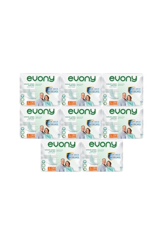 : Evony Hasta Bezi Yetişkin Bel Bantlı L-büyük 240 Adet 8pk 30