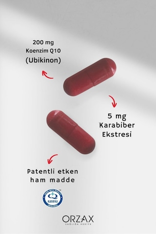 Ocean Koenzim Q10 200 Mg 30 Kapsül X 2 Adet