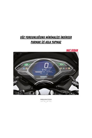 Honda Pcx 2018-2020 Dijital Gösterge Uyumlu Mat Ekran Koruyucu