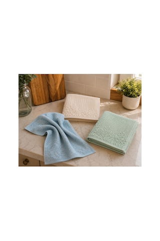 Renkli Mutfak Havlusu 30x50 Cm 3 Lü Set %100 Pamuk - Morningdew Çok Renkli Renkli Mutfak Havlusu 30x50 Cm 3 Lü Set %100 Pamuk - Morningdew Çok Renkli