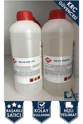 FKM Folyo Sökücü 1 lt 2'li Paket