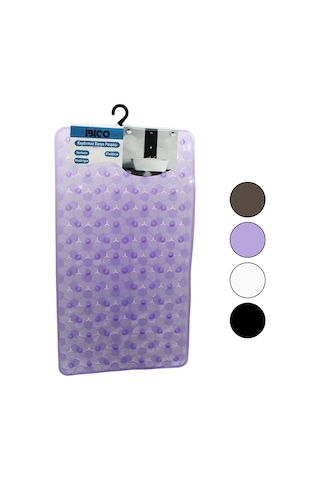 Kaydırmaz Pvc Banyo Ve Küvet Paspası Petek Desenli Şeffaf-buzlu 37x68 Cm 21 x 21