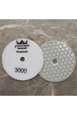 Pancsan - Kuru Esnek Parlatma 3000 Ped Leri 100 Mm Elmas Porselen , Granit , Mermer , Çimstone , Seramik