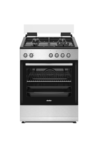 Simfer 1261 Tam Boy Fırın 3G+1Wok Turbo 7 Fonksiyon + Grill