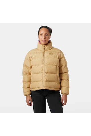 Helly Hansen Yu 23 Reversible Puffer Kadın Dik Yaka Mont Sari