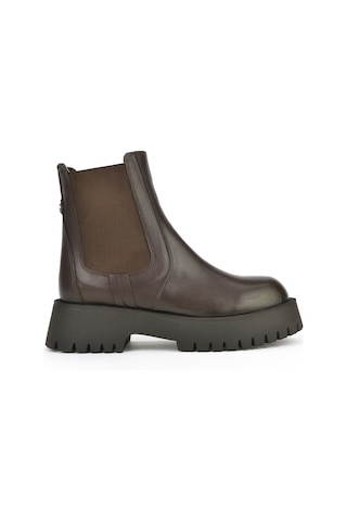 Ziya, Kadın Hakiki Deri Bot 15319z66453 Kahve 15319z66453 300 Kahve