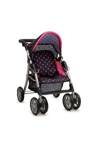 Nano Oyuncak Bebek Arabası Pinky Dots