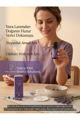 Vera Lavender Uyku İçin Lavanta Yağı 10 ML
