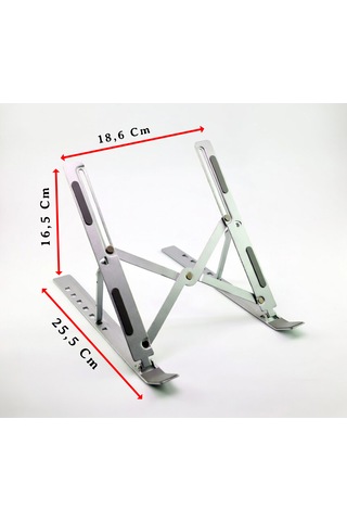 Laptop Standı Katlanır Ayarlanabilir 7 Kademeli Metal