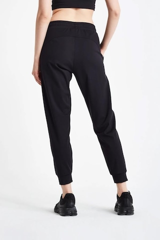 Lescon Comfort Fit 24ntbl002143633 Siyah Kadın Eşofman Altı 001