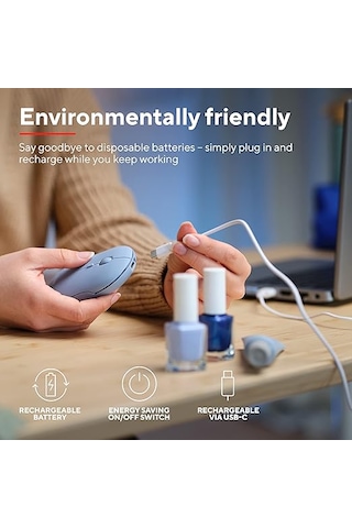 Bluetooth Usb Şarjlı Mouse 000104