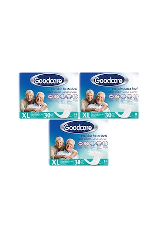 Goodcare Hasta Bezi Yetişkin Bel Bantlı Tekstil Yüzey Xl 90 Adet XL